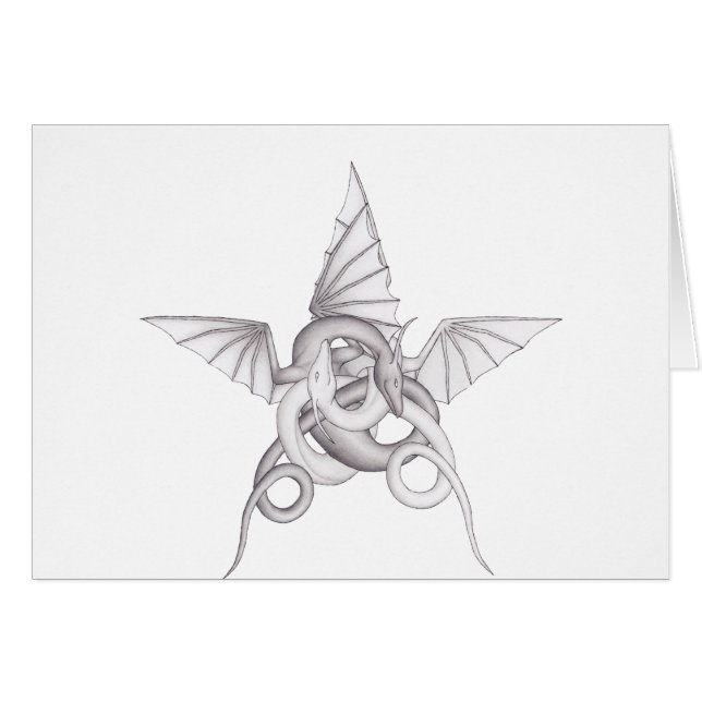 Dragon Pentagram (Voorkant Horizontaal)