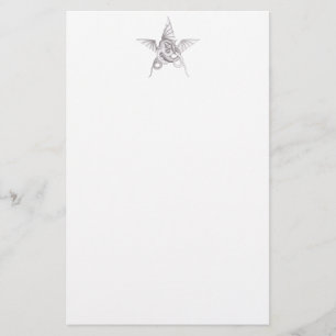 Dragon Pentagram Briefpapier