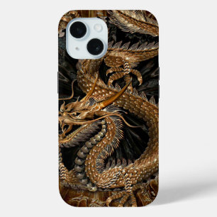 Dragon Pentagram iPhone 15 Case