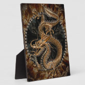 Dragon Pentagram Fotoplaat (Zijkant)