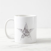Dragon Pentagram Koffiemok (Links)