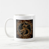 Dragon Pentagram Koffiemok (Links)