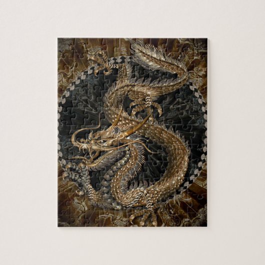 Dragon Pentagram Legpuzzel (Verticaal)