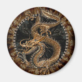 Dragon Pentagram Magneet (Voorkant)