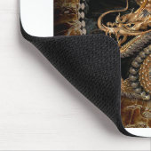 Dragon Pentagram Muismat (Hoek)