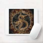 Dragon Pentagram Muismat (Met muis)