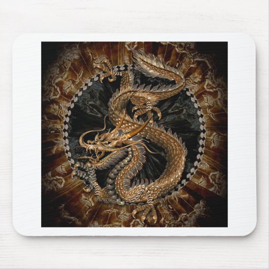 Dragon Pentagram Muismat (Voorkant)