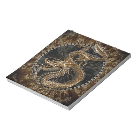 Dragon Pentagram Notitieblok (Linkerzijde)