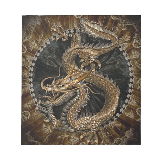 Dragon Pentagram Notitieblok (Voorkant)