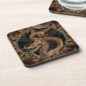 Dragon Pentagram Onderzetter (Linkerzijde)