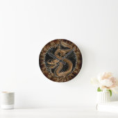 Dragon Pentagram Ronde Klok (Huis)