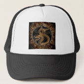 Dragon Pentagram Trucker Pet (Voorkant)