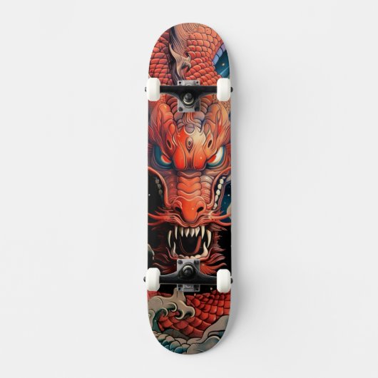Dragon Persoonlijk Skateboard (Voorkant)