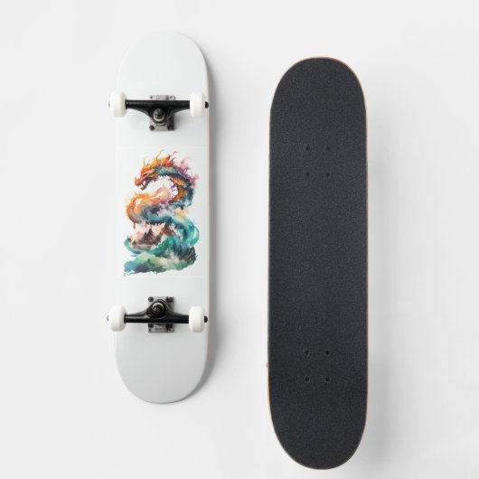 Dragon Persoonlijk Skateboard (Voorkant)