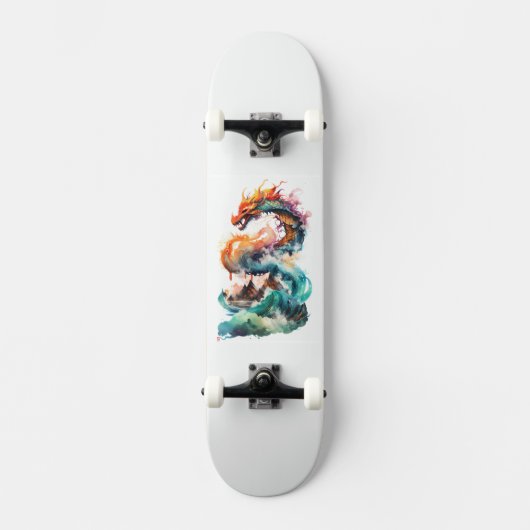 Dragon Persoonlijk Skateboard (Voorkant)