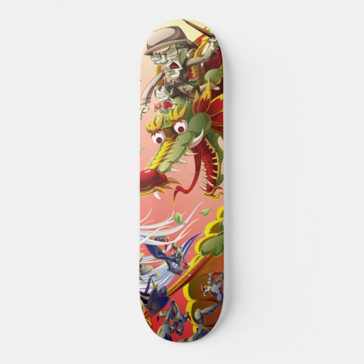 Dragon Persoonlijk Skateboard (Voorkant)