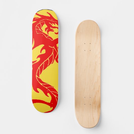 Dragon Persoonlijk Skateboard (Voorkant)
