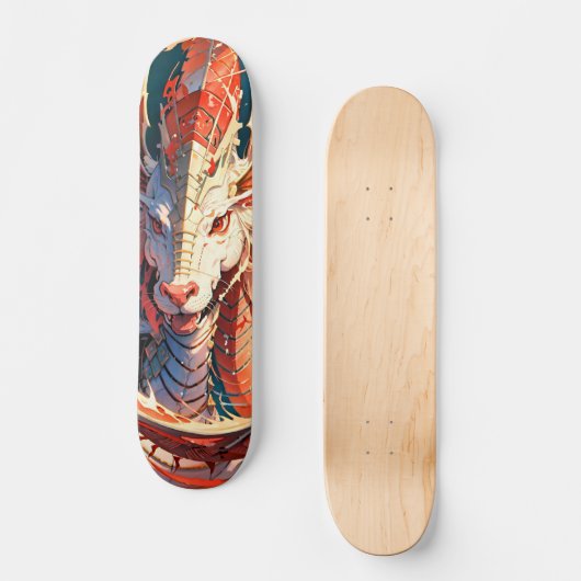 Dragon Persoonlijk Skateboard (Voorkant)