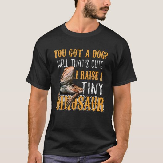Dragon Pet Reptile Lizard T-shirt (Voorkant)