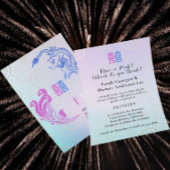 Dragon-Phoenix Double XI Bruiloft & Geslacht onthu Kaart