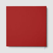 Dragon Phoenix Traditionele Rode Chinese bruiloft Gastenboek (Achterkant)