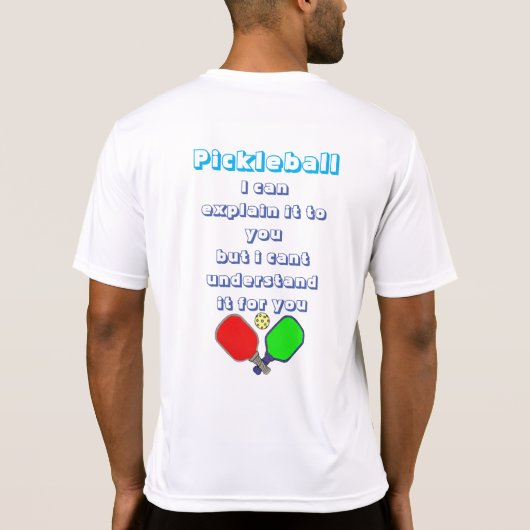 Dragon Pickleball t-shirt (Achterkant)