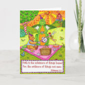 Dragon Picnic Verjaardag Kaart (Voorkant)
