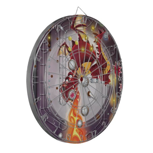 Dragon Pinball-machine Dartbord (Voorkant Links)