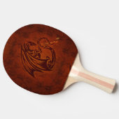 Dragon Ping Pong Paddle Tafeltennisbatje (Zijkant)