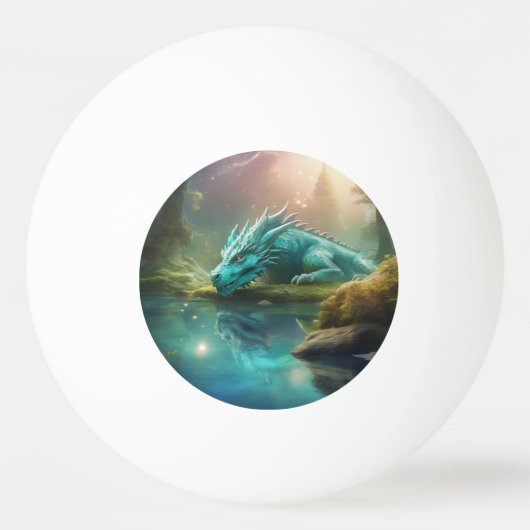 Dragon Pingpongbal (Achterkant)
