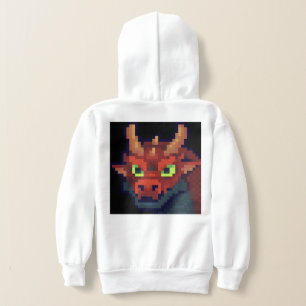 Dragon pixel art hoodie