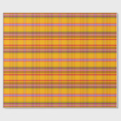 Dragon Plaid DV Cadeaupapier (Vlak)