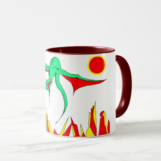 Dragon Planet Mok (Voorkant rechts)