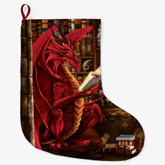 Dragon Podcast Library Grote Kerstsok (Voorkant)
