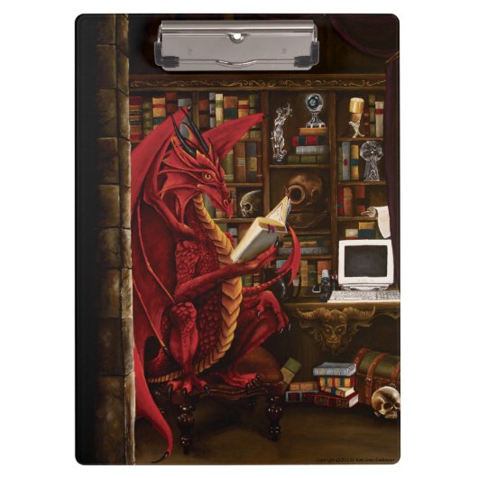 Dragon Podcast Library Klembord (Voorkant)