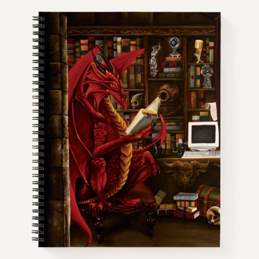 Dragon Podcast Library Notitieboek (Voorkant)