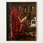 Dragon Podcast Library Planner (Achterkant)