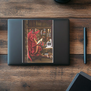 Dragon Podcast Library Sticker