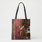 Dragon Podcast Library Tote Bag (Voorkant)
