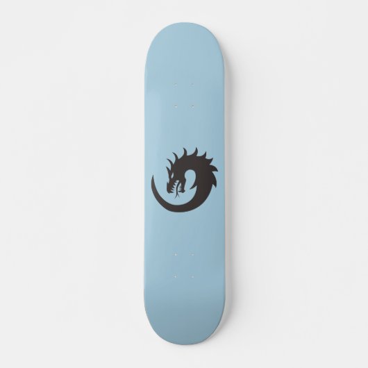 DRAGON POEDER BLUE Skateboard (Voorkant)