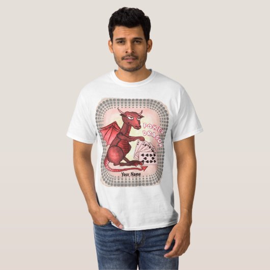 Dragon Poker t-shirt (Voorkant volledig)