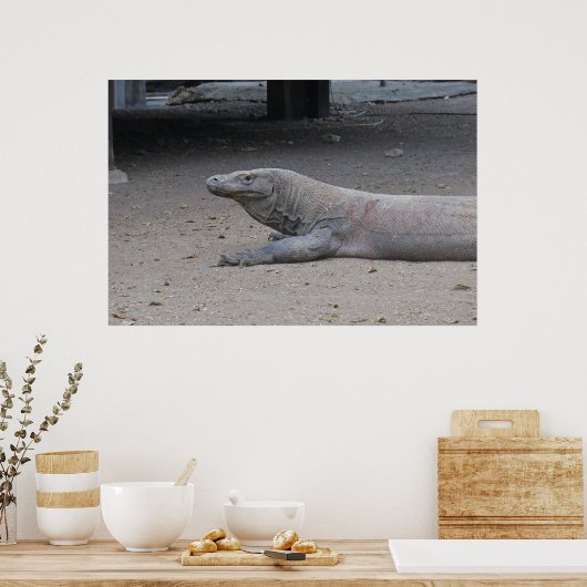 Dragon Portret Poster (Keuken)