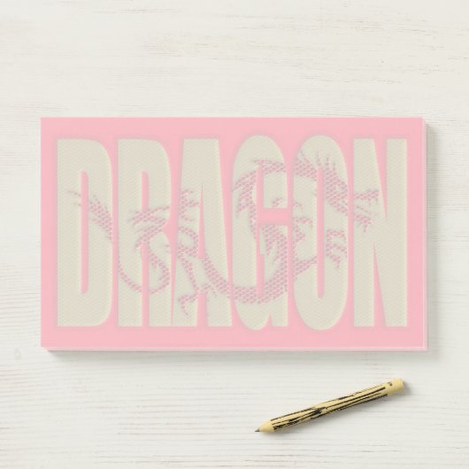 dragon post-it notities post-it® notes (Op bureau)
