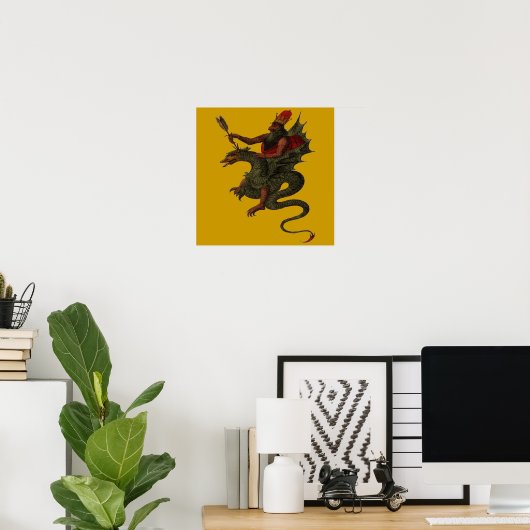 Dragon Poster (Thuiskantoor)