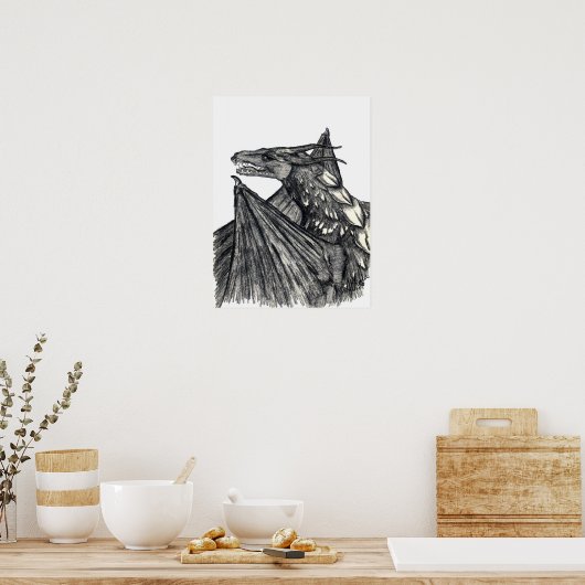 Dragon Poster (Keuken)