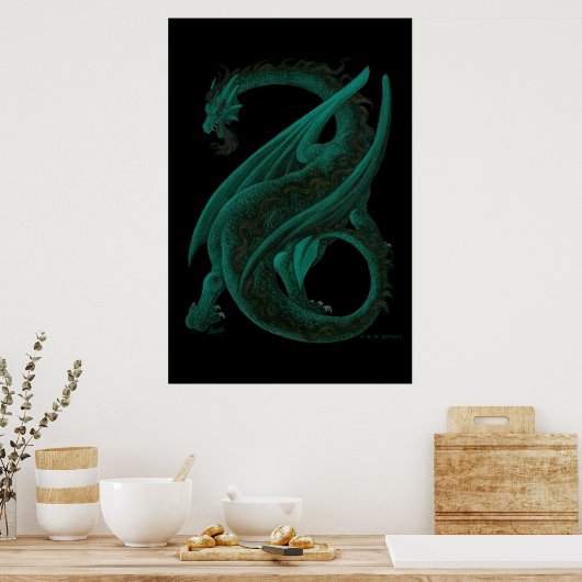 Dragon Poster (Keuken)