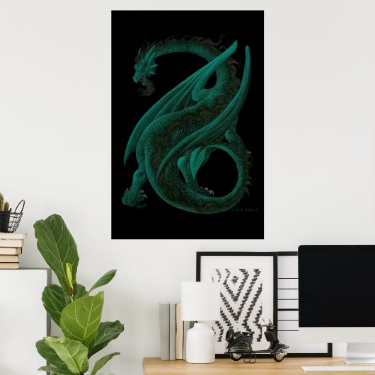 Dragon Poster (Thuiskantoor)