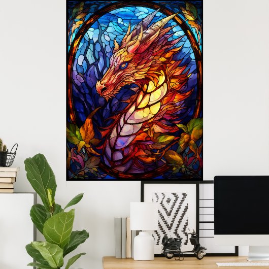 Dragon Poster (Thuiskantoor)