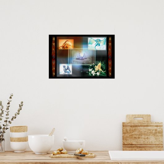 Dragon Poster (Keuken)