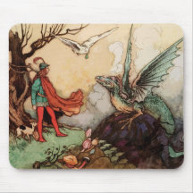 Dragon Prince Fantasy Art Muismat, Magisch